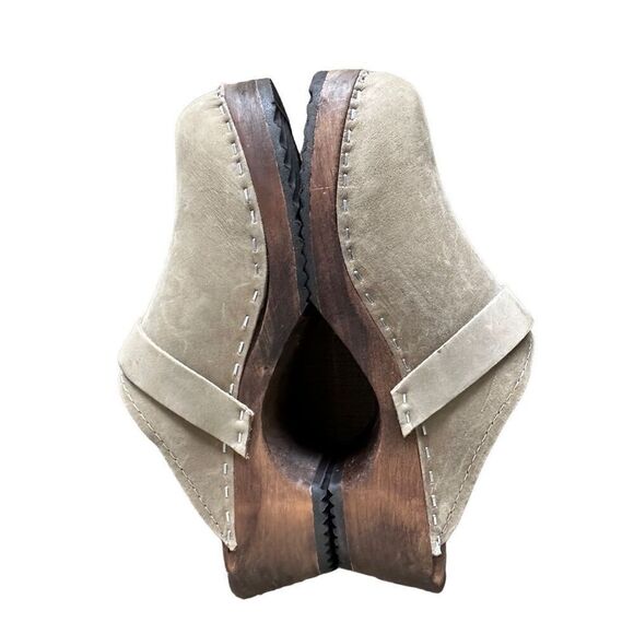Lotta’s from Stockholm Clogs Tan Nubuck Size 35 (Big Girl) - Picture 6 of 11